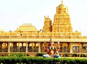 Chennai to Vellore Golden Temple by car